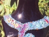 collier bleu perle
