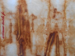 teinture à la rouille, rust dyeing