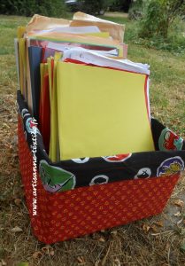 boite DIY pour dossiers