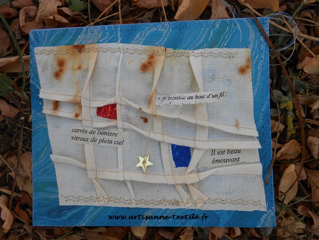 Textes-textiles, une 2° carte