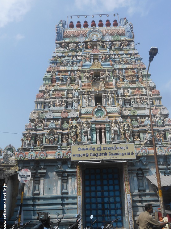 Temple d'Inde du sud, Pondichéry