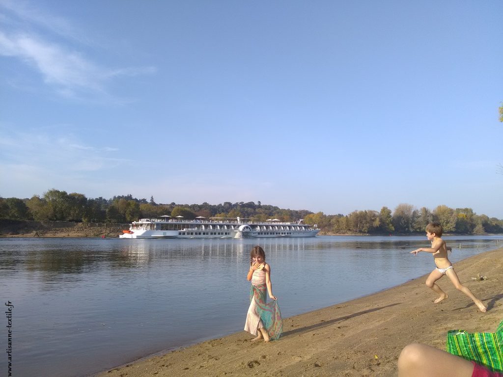 La Loire, le bateau, le temps qui passe...