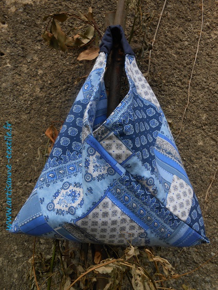 bleu le sac origami