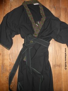 kimono brodé début 2018