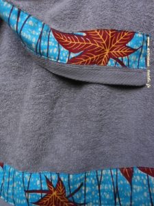 Drap de bain éponge+wax
